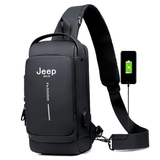 SACHOUCH JEEP MODÈLE 5 SACOCHE ANTIVOL - USB - IMPERMÉABLE